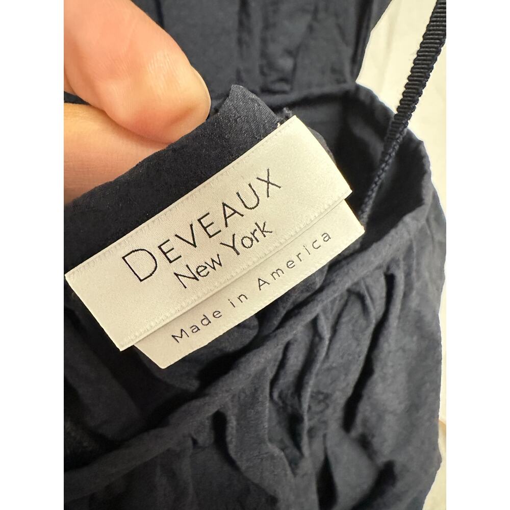 DEVEAUX Madelyn Cutout Cotton-seersucker Midi Dress - Picture 10 of 14